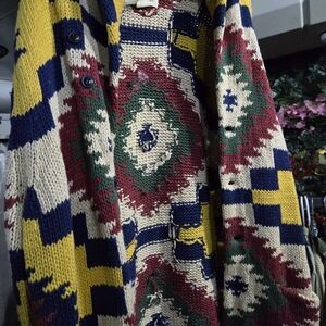 Colorful Knit RALPH LAUREN Cardigan